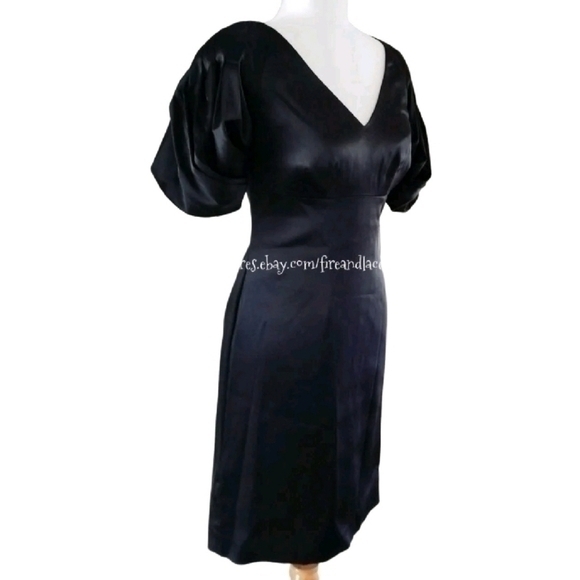 💥NWT💥 ANTONIO MELANI SATIN COCKTAIL DRESS SZ XS 2 - Picture 1 of 5